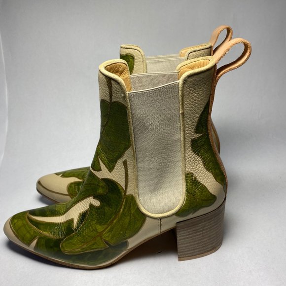 Acne Studios Hand Painted Leaves Chelsea - Picture 4 of 6